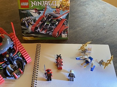 Lego Ninjago. Set 70504 Mit Figuren blauem Fluggerät  Und Anleitung
