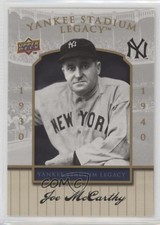 2008 Upper Deck Yankee Stadium Legacy Final Season Box Set Joe McCarthy HOF 01lu