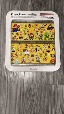 New Nintendo 3DS Cover Face Plates   Super Mario Maker Yellow   New In Packaging