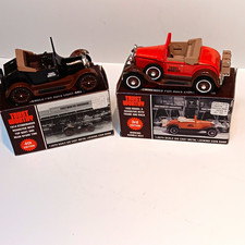 Trust Worthy 1914 Studebaker Roadster 1930 Model A 125 Diecast Coin Banks Trust Worthy 1914 Studebaker Roadster 1930 Model A 125 Diecast Coin Banks