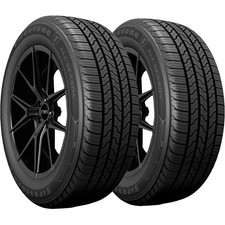 Qty 2 22560r16 Firestone All Season 98t Sl Black Wall Tires