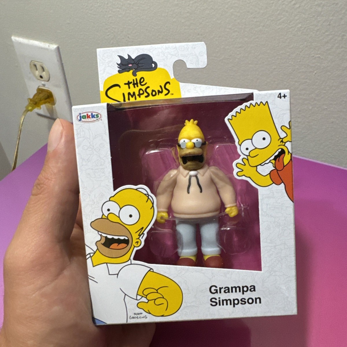 グランパ　grandPa! swimmy スイミー Grampa Simpson The Simpsons Jakks Pacific 5