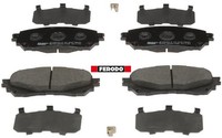 Ferodo FDB4891 Bremsbelagsatz FüR Scheibenbremse Bremsbelagsatz FüR Mazda