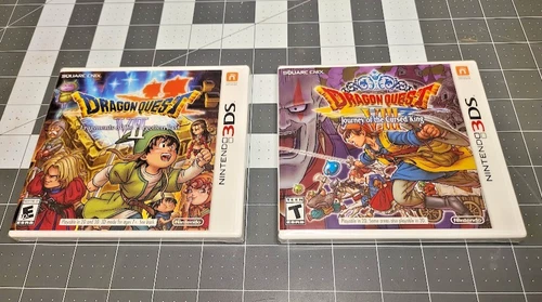 Dragon Quest VII & VIII Journey of the Cursed King LOT for Nintendo 3DS NEW