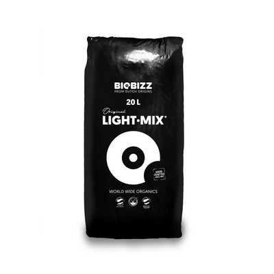 BioBizz Light Mix Erde Pflanzensubstrat für Setzlinge, Wachstumsmittel, 20l