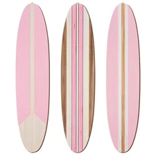 3 Pieces Surfboard Wall Decor 23.6" x 5.4" Preppy Beach Room Decor Aesthetic ...