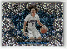 ANTHONY BLACK 2023-24 MOSAIC ROOKIE FAST BREAK DISCO VARIATION PRIZM MAGIC (RC)