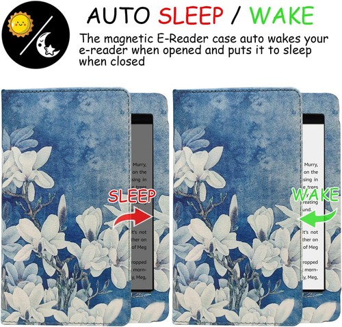 Chic Waterproof Case for 6" Kindle Paperwhite with Auto Sleep/Wake Functionality - Picture 7 of 9