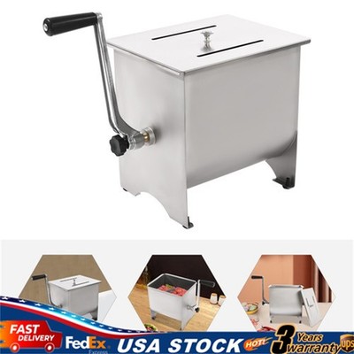 20LB Manual Meat Mixer Hand Meat Mixer Commercial Stainless Steel Meat Mixer