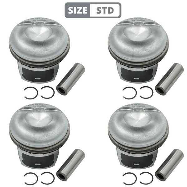Kolben Set STD (76,51 Mm) FüR VW Audi 1.6 FSI BAG 03C107065AD-image
