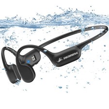 Swimming Headphones, Bone Conduction Headphones, 5.4 Bluetooth wireless open ...