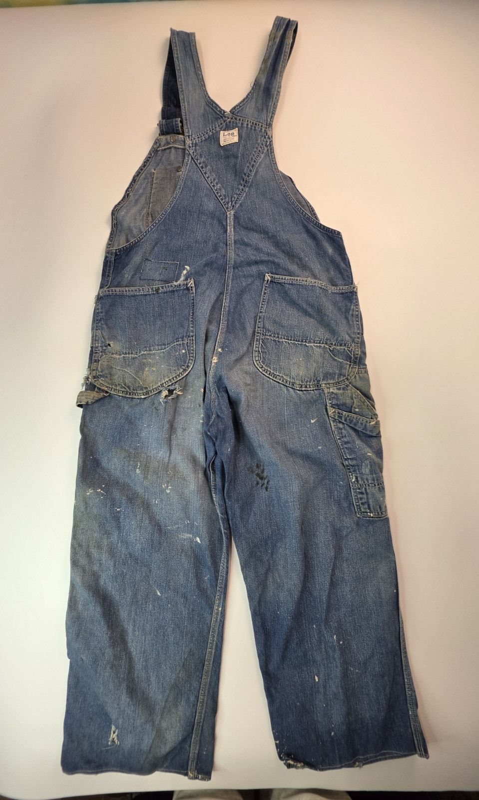 Lee Vintage 1940s Sanforized Jelt Denim Overalls … - image 2