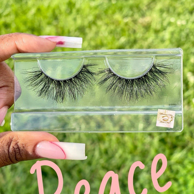 Black Strip Mink Eyelashes, 100% Siberian Mink Strip Eyelashes Lashes, Reusable