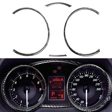 4 Pcs Car Speedometer Panel Frame Trim For Mitsubishi Lancer Evo X Mr 2008-2015