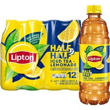 Lipton Iced Tea and Lemonade, 16.9 Fl Oz Bottles Pack of 12