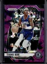 2024-25 Panini Prizm Terance Mann Purple Ice #/149 Clippers