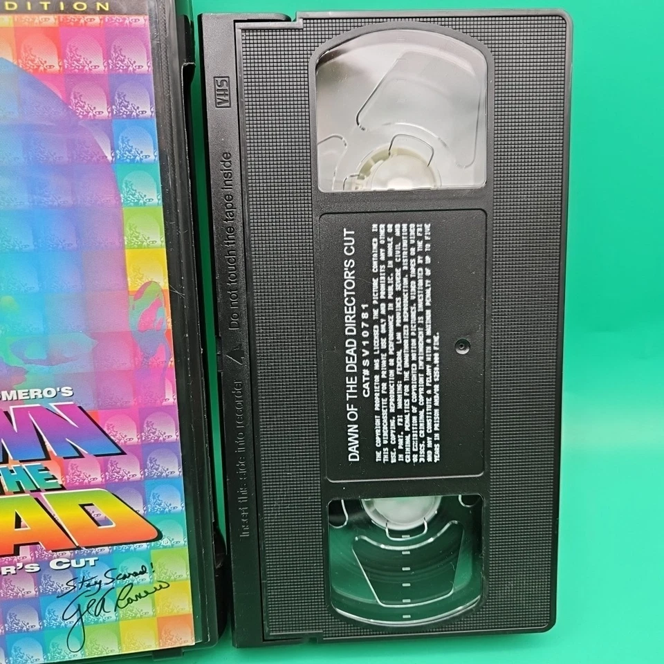 DAWN OF THE DEAD / GEORGE ROMERO DIRECTOR'S CUT VHS  (1999) ANNIVERSARY EDITION - Image 3 of 4
