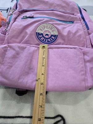 Kipling Backpack Large Light Purple Color Laptop Bookbag  display picture 3