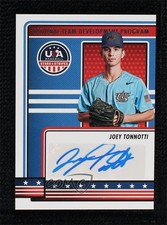 2023 Panini USA Baseball Stars & Stripes Joey Tonnotti (Blue Ink) Auto 0r3f