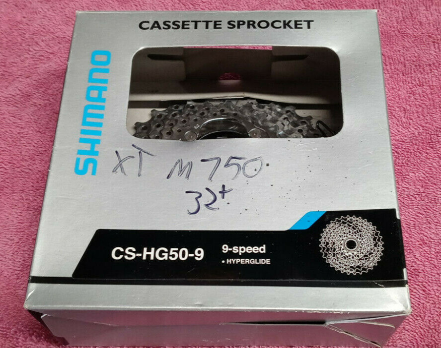 シマノ XT 9s カセットスプロケット CS-M750 11-34T 送料格安164円