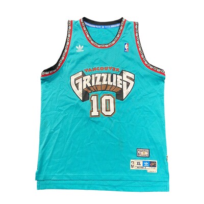 Vancouver Grizzlies Adidas Mike Bibby NBA 98-99 Jersey Adult Size