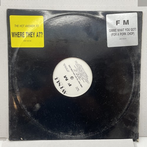 F M – Gimme What You Got! (For A Pork Chop) Promo 12" 33 RPM 1992 Hip Hop - Foto 6 di 7