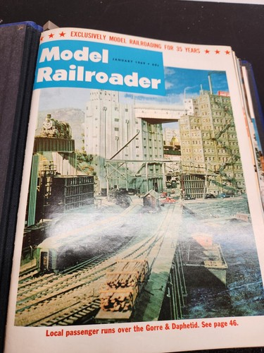 Model Railroader Mag -Complete Year Run & Binder- You Choose Year - 1950 to 1969 - Picture 133 of 156