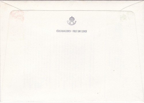 1978 Sweden FDC cover EUROPA CEPT - Picture 2 of 2