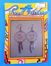 Dream Catcher Earring Kit  1907-02  Feathers  Beads  Crafts  New/Sealed