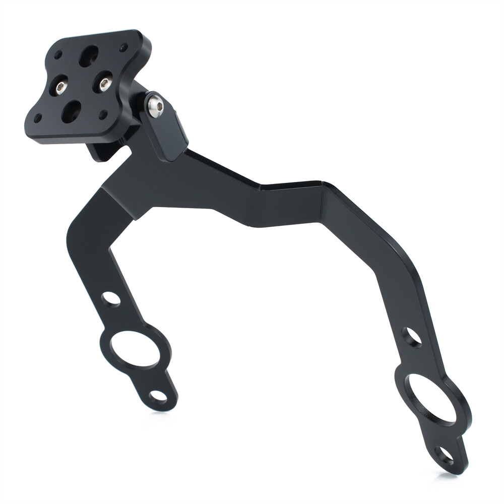 Supporto Telefono Per Kawasaki Versys 650 KLE650 2015-2019 - Staffa Navigazione GPS In Alluminio, Kit Di Montaggio - 3