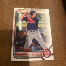 2022 Topps Bowman Prospects Blaze Jordan Red Sox