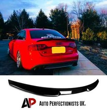 For Audi A4 B8 Gloss Black