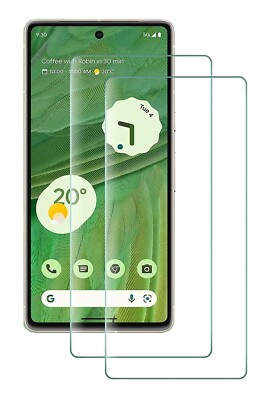 2x Google Pixel 7 Panzerfolie Schutzglas Echt Hart 9H Displayschutz Verbundglas
