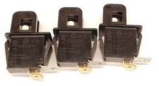 3 x Cherry F69 Momentary Switch with Safety Cage Slot, 10A 250V AC Push Button D