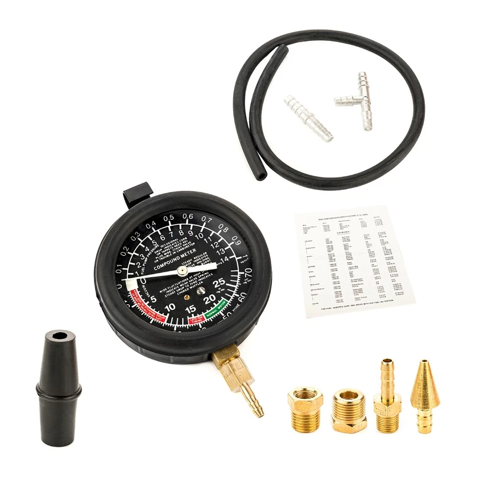 11 PC Bleeder Petrol Pump Vacuum - Mano Metre Suitcase for Daihatsu - image 2 of 4