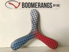 Heli boomerang functional and really returns handcrafted Boomerangs By Vic 