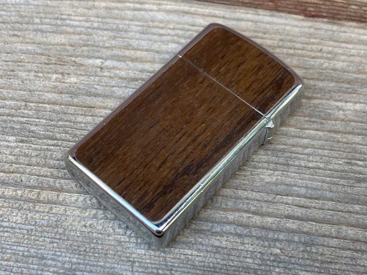 VTG 80's SLIM ZIPPO WOODY LIGHTER BRADFORD PA | eBay