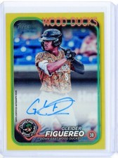 2024 Topps Pro Debut MILB GLEIDER FIGUEREO Gold AUTO Autograph RC Rookie 6/50