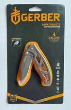 Gerber Paraframe I Folding Pocket Knife with Clip 3" Blade Stainless 22-48445
