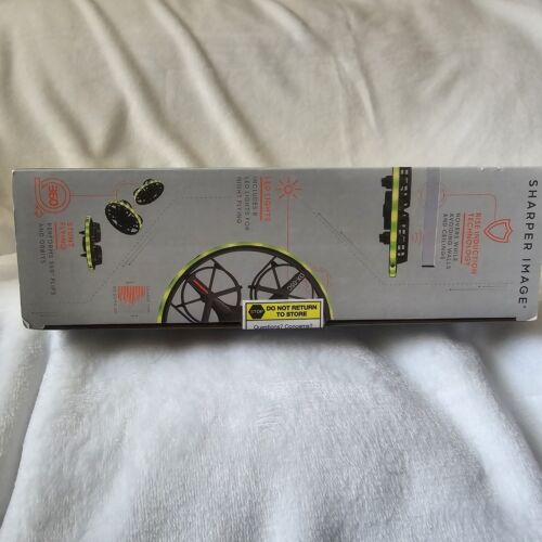 NIB Sharper Image 5" Glow Motion Drone Gesture Control USB-C Charge 8 LED Light - Picture 8 of 9