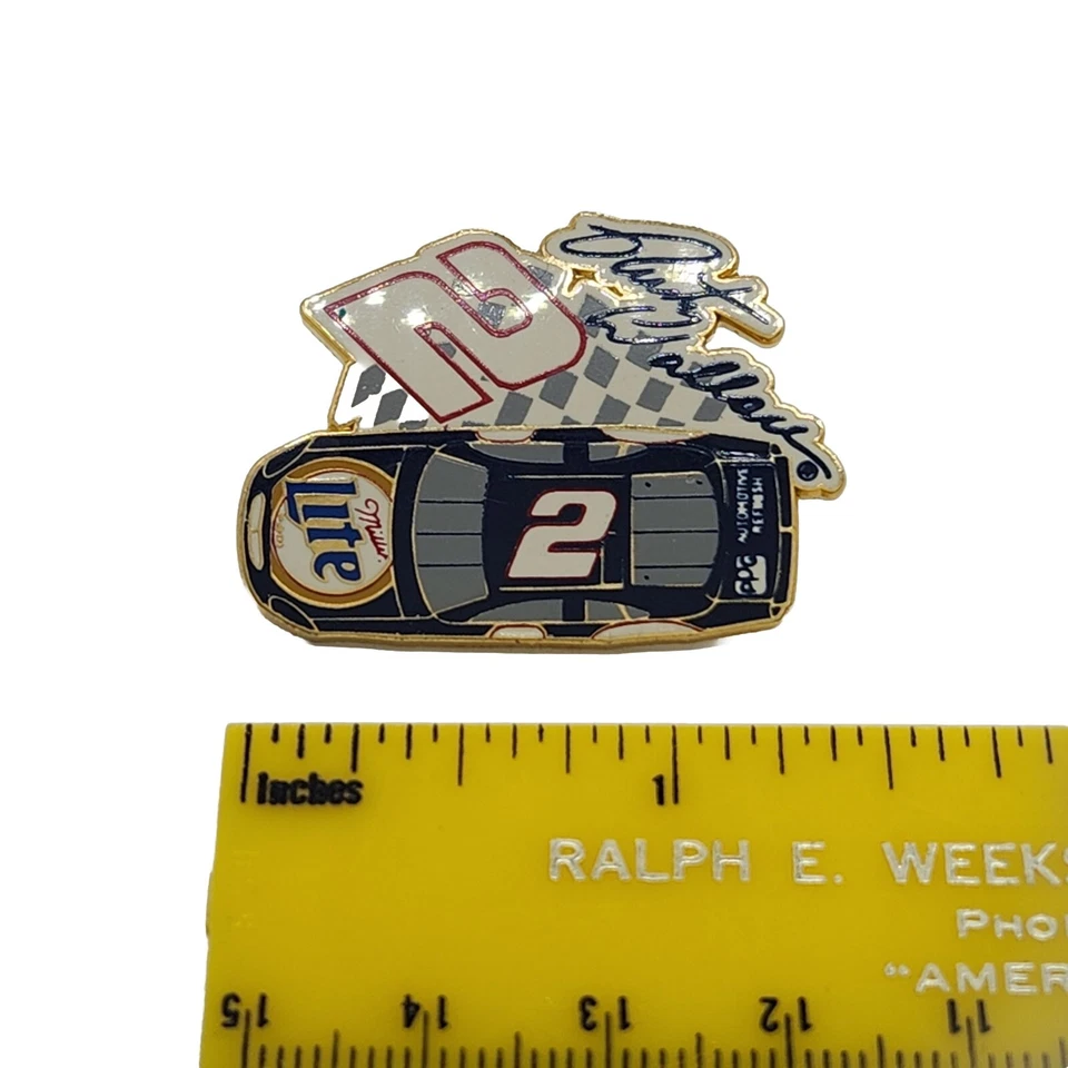 NASCAR Rusty Wallace #2 Miller Lite Car Lapel Pin - Image 3 of 3