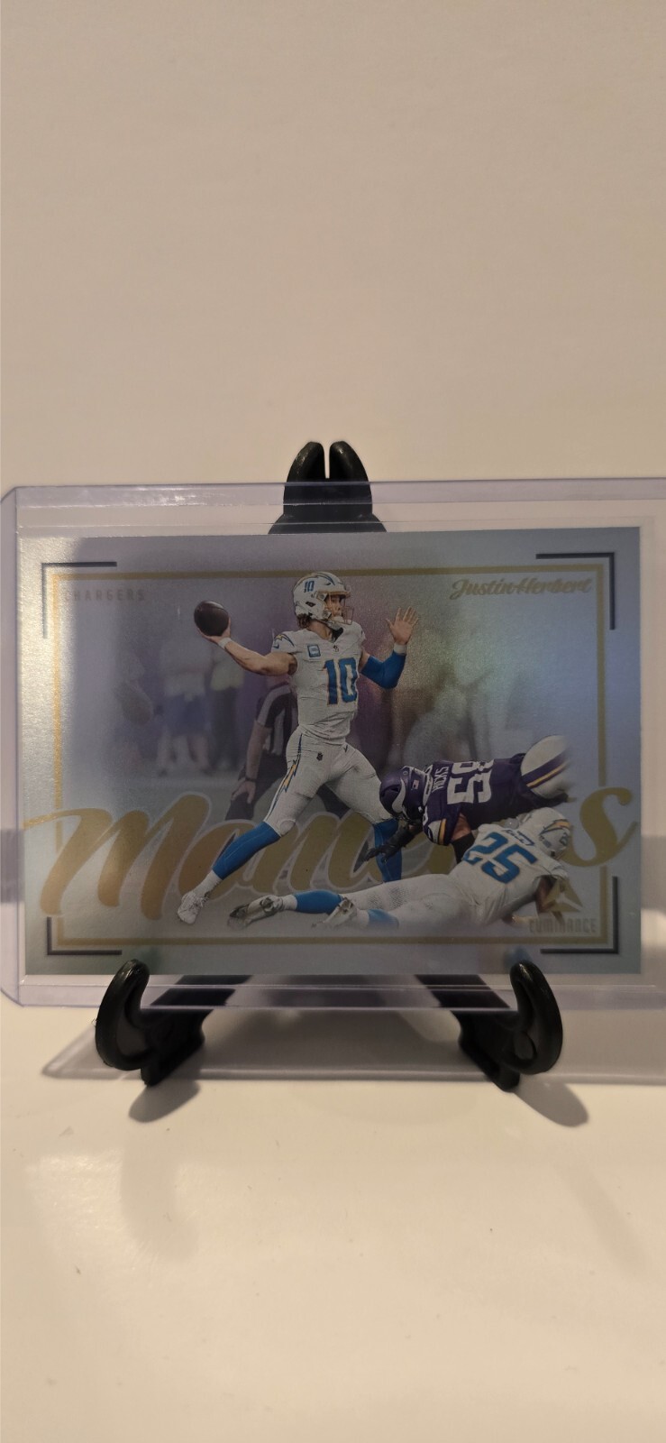 2024 Panini Luminance - Moments #M-JHT Justin Herbert
