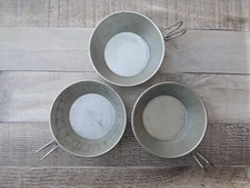 Vintage Sierra Club Style Stream Dipping Cups Lot Of 3