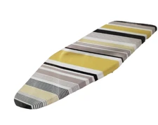 Printed Padded Ironing Board Cover & Pad (for 54" boards) MULTICOLOR STRIPES, BH