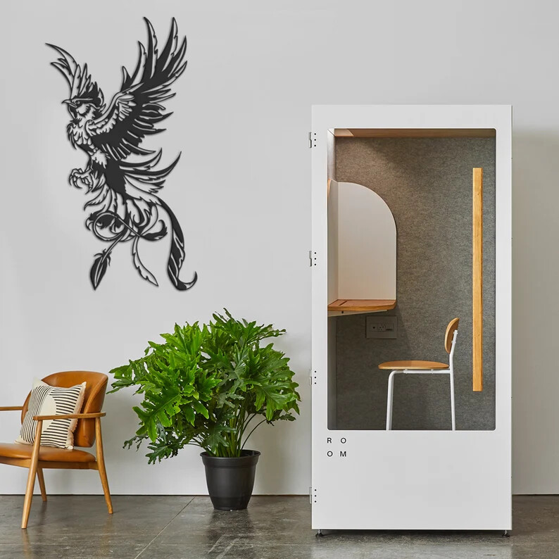 Wall Art Home Decor Metal Acrylic 3D Silhouette Poster USA Phoenix Wall