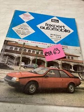 Revue technique Renault FUEGO