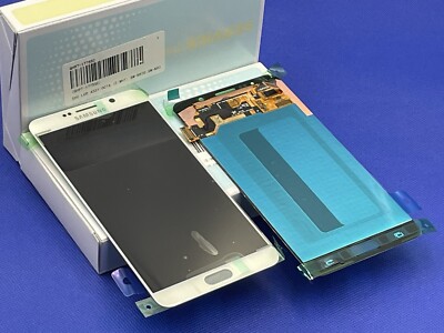 Original Samsung Galaxy Note 5 (SM-N920) LCD mit Touch in Weiß - GH97-17755C