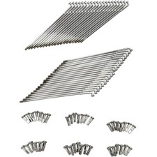 Kit 40 Raggi Cromati per Cerchio Harley Davidson da 19" pollici con Nipple HD