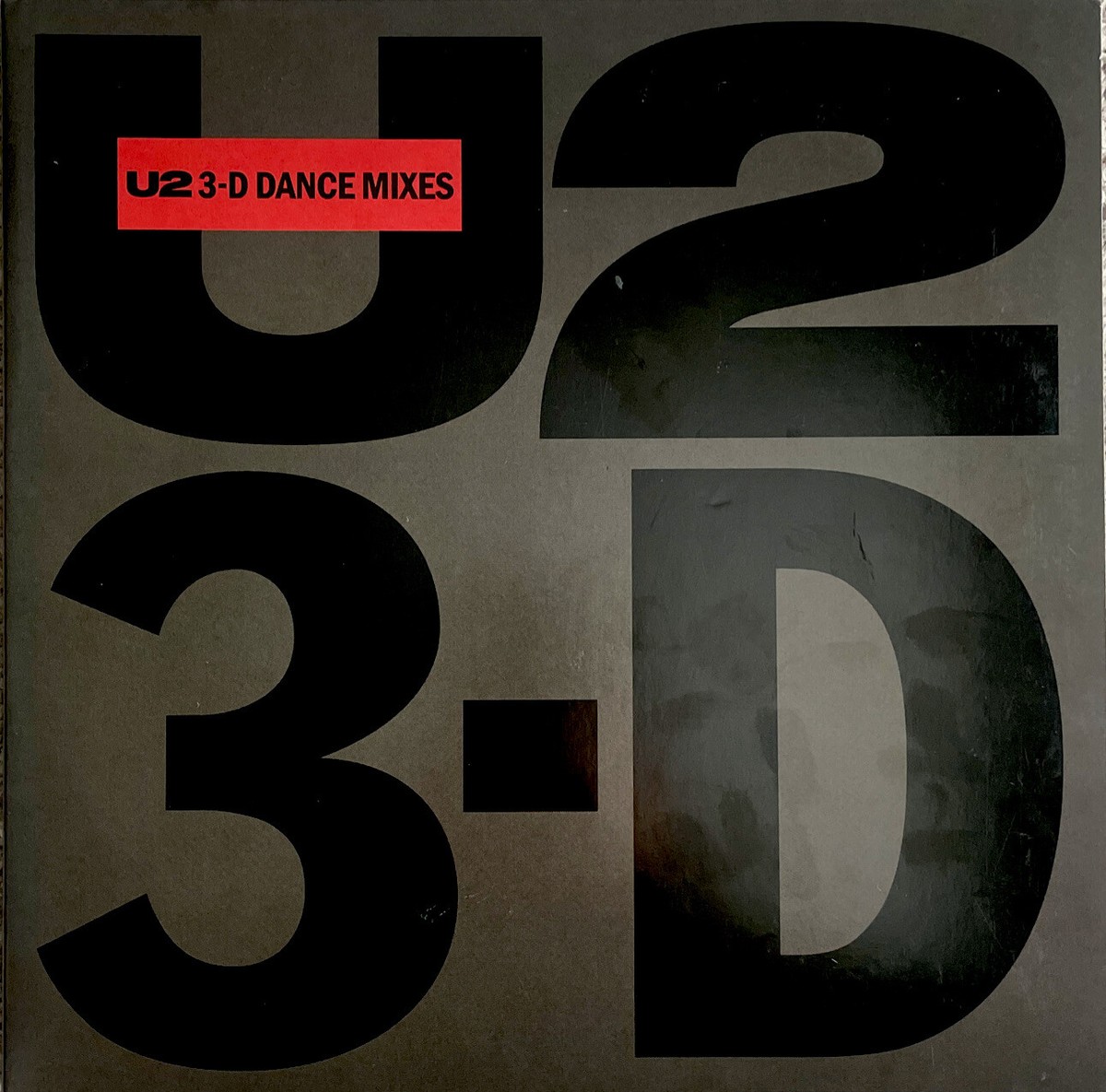 U2 - 3-D Dance Mixes ファンクラブ 限定盤 レコード 【公式通販】