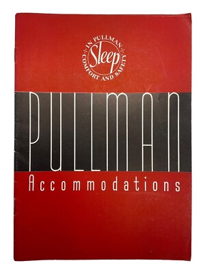 1935 PULLMAN Train Accomadations Booklet §50